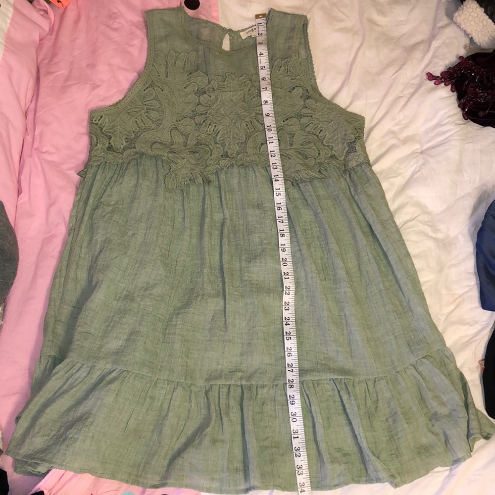 Umgee Green Dress - Gem Umgee Green Dress - Gem
